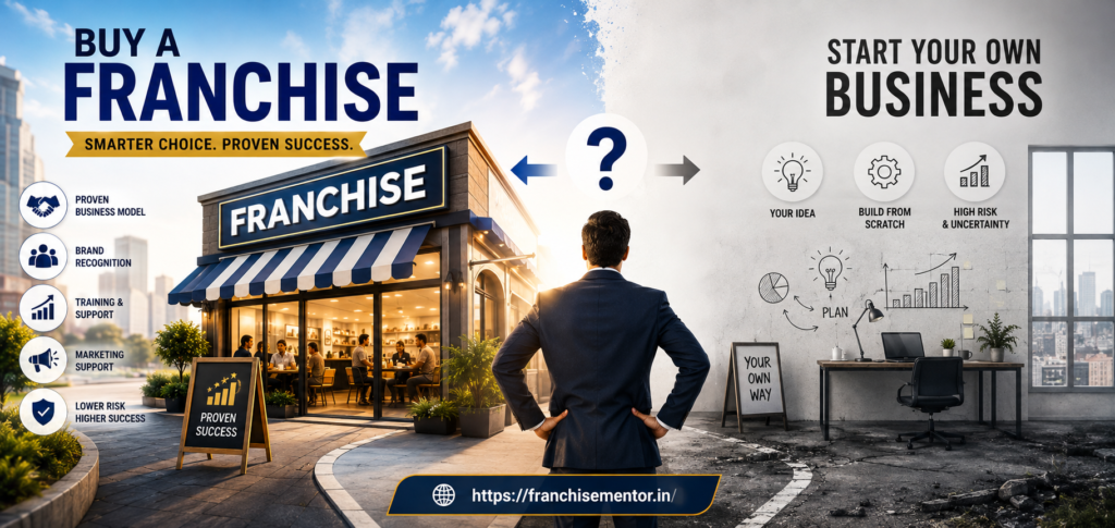 franchise vs own business